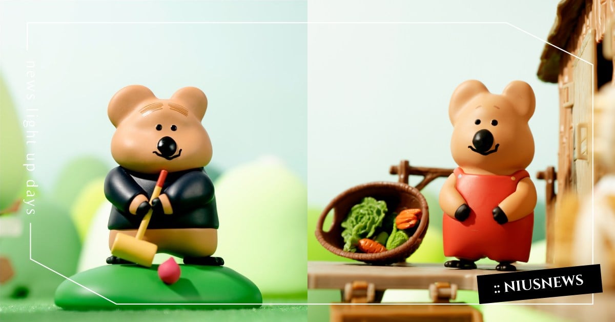 韓人氣文創Dinotaeng推花園系列盲盒公仔！短尾矮袋鼠化身槌球高手、園藝師？ Dinotaeng、Dinotaeng公仔、Dinotaeng盲盒公仔、短尾矮袋鼠、文創、韓國文創、