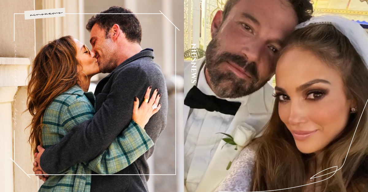 珍妮佛羅培茲、班艾佛列克賭城結婚了！JLo甜笑曬白紗照：「愛是20年的耐心等待」 珍妮佛羅培茲、班艾佛列克、結婚、拉斯維加斯、賭城、婚禮、Bennifer、舊情復燃、複合情侶、好萊塢情侶、翹臀珍、小班