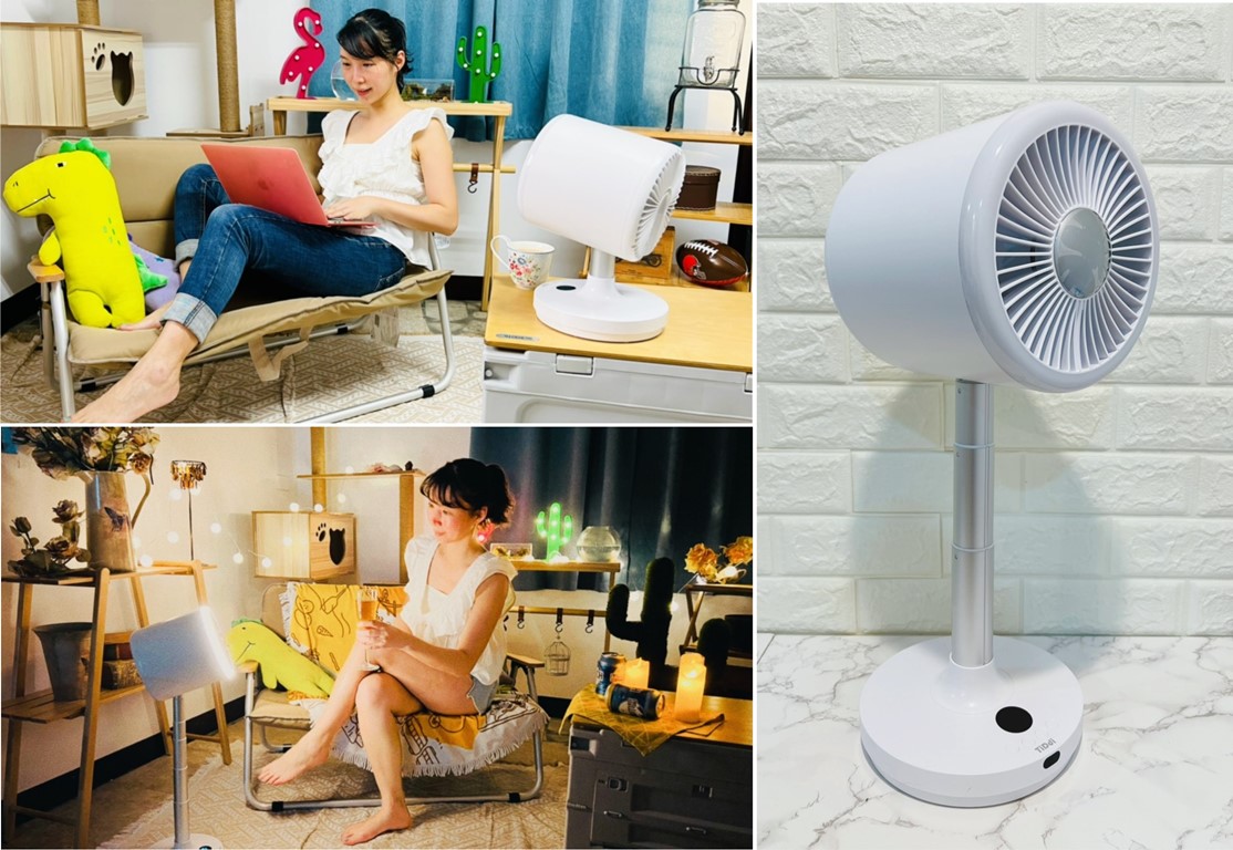 TiDdi多功能長效電力循環氣旋風扇|純凈無印風質感小家電|懶人必備無線可遙控 TiDdi多功能長效電力循環氣旋風扇、無印風質感家電、循環扇