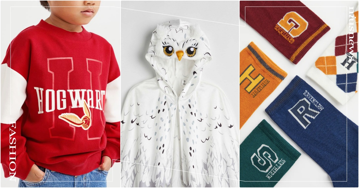 H&M《哈利波特》31款聯名台灣開賣！「嘿美童裝＋四大學院睡衣」哈利眼鏡神還原  H&M哈利波特聯名、哈利波特衣服、哈利波特童裝、H&M聯名、哈利波特背包、哈利波特髮飾、2022聯名推薦、嘿美筆電包、嘿美童裝、哈利波特眼鏡、H&M聯名哈利波特台灣