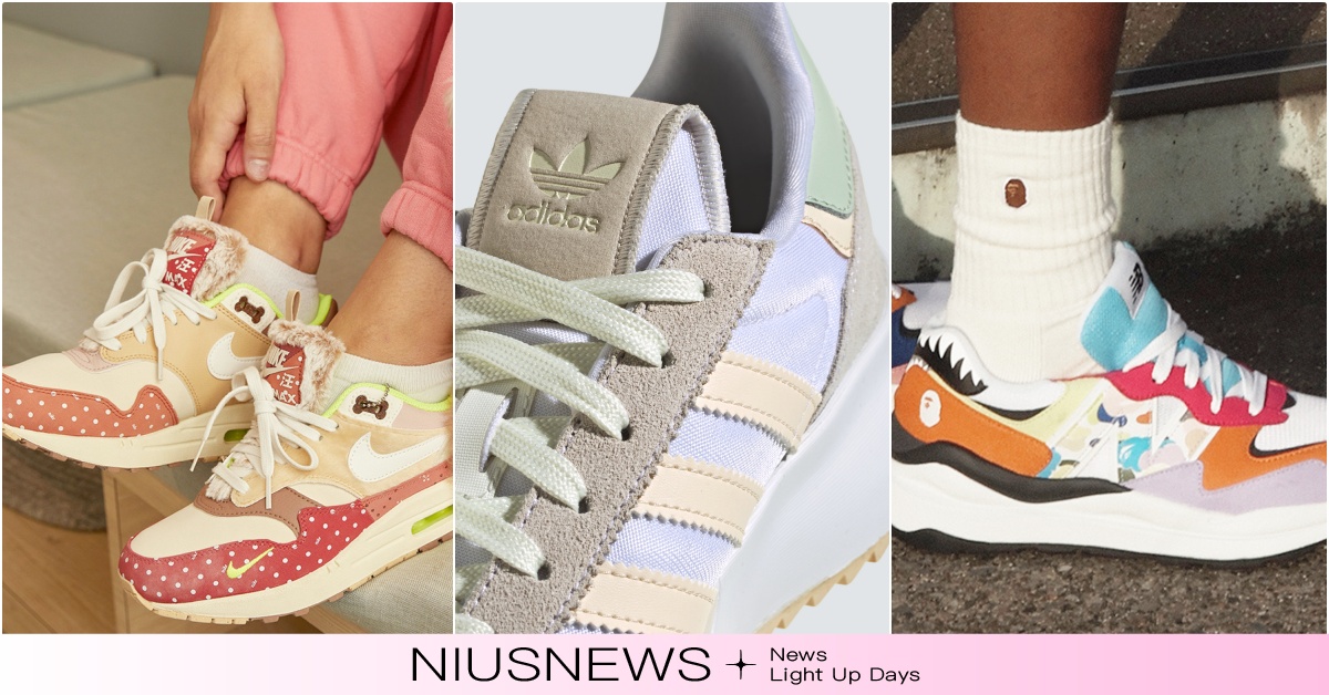 2022春夏5雙「粉嫩千層蛋糕球鞋」推薦！NIKE毛絨狗狗鞋＆NB聯名鞋甜到融化 NIKE粉嫩色鞋、NewBalance聯名鞋、NewBalance粉嫩色鞋、KSWISS粉嫩色鞋、FILA粉嫩色鞋、2022粉嫩色鞋、2022粉嫩色球鞋推薦、adidas粉嫩色球鞋推薦
