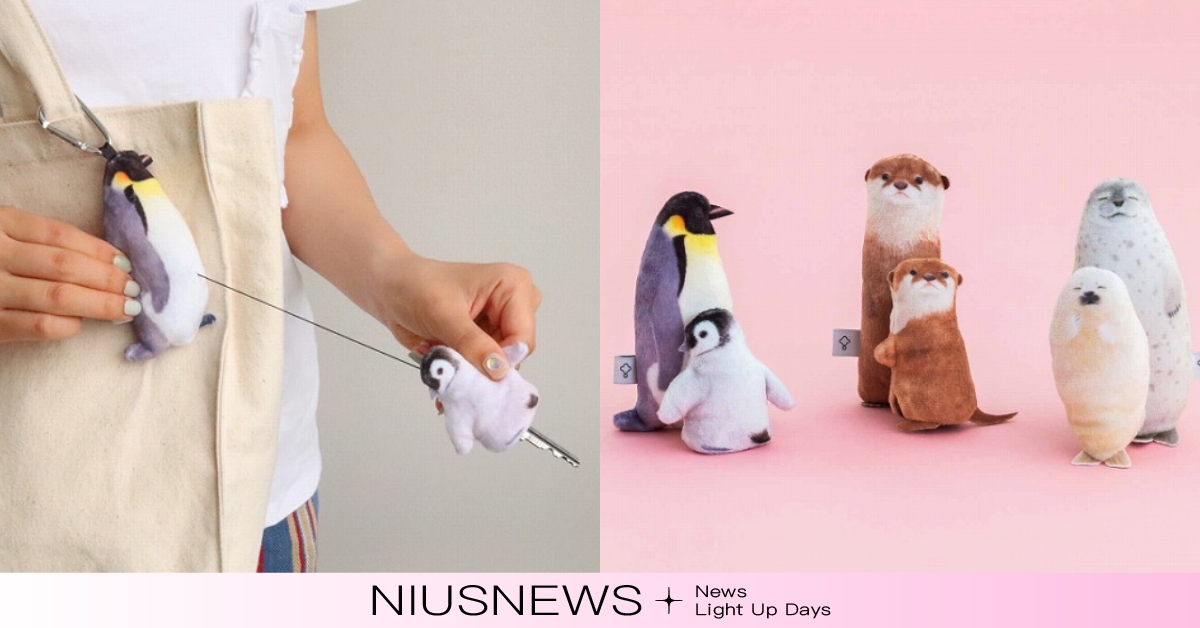 常常弄丟鑰匙？日本推出「媽寶小動物」系列鑰匙扣，輕輕一拉就撲向馬麻的懷抱！ 媽寶小動物鑰匙扣、YOU+MORE!、妄想水族館、海豹、企鵝、水獺、日本居家生活小物、可愛動物、萌寵