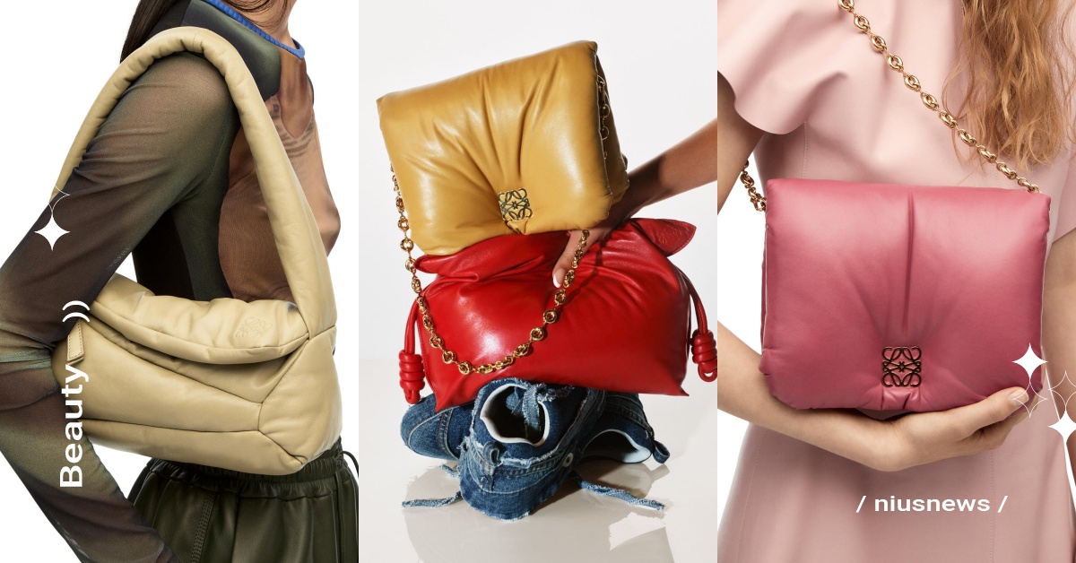 LOEWE經典包變軟Q！Goya小方包、Puzzle腋下包、雲朵包都換上澎鬆造型 LOEWE、經典包款、Goya、Puzzle、Flamenco、枕頭包