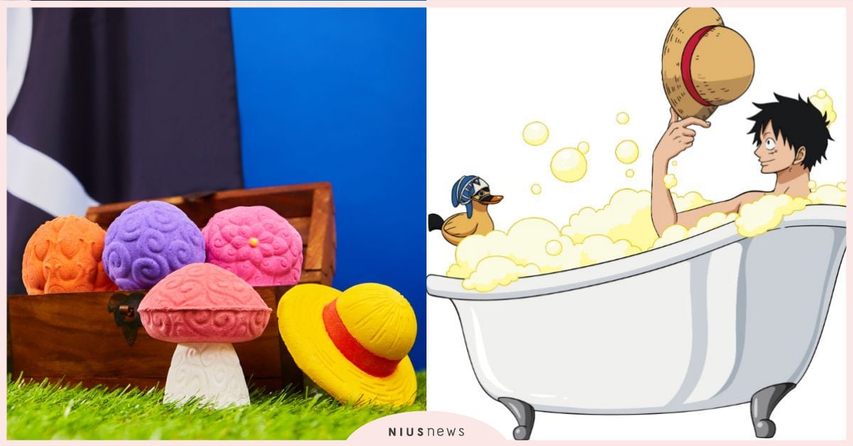 LUSH《航海王》惡魔果實泡澡球台灣開賣！5香氣＋售價一次看，泡完澡擁有魯夫香？ LUSH、惡魔果實泡澡球、航海王、海賊王、惡魔果實、泡澡球、橡膠果實、人人果實、花花果實、