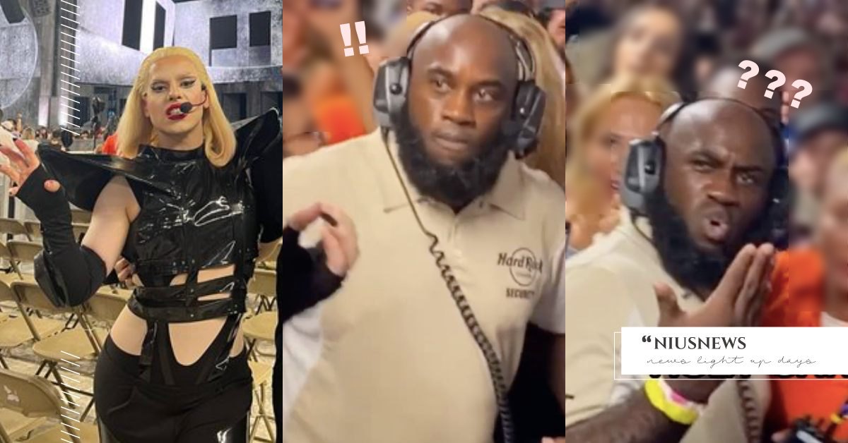 變裝皇后扮女神卡卡太像！保全護送錯人震驚「黑人問號」 LadyGaga、女神卡卡、PenelopyJean、變裝皇后、保全、演唱會