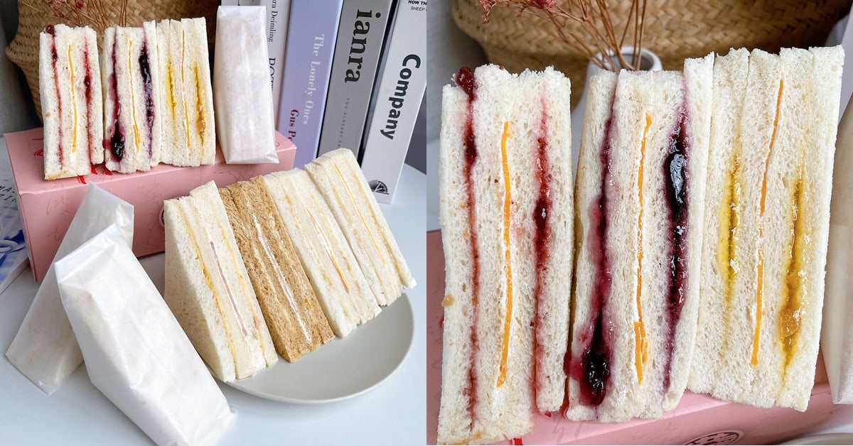 台中早餐推薦，台中超人氣伴手禮，必買的有名三明治25元起，七種口味大解析 台中美食、台中三明治、台中小吃、台中麵包、台中早餐