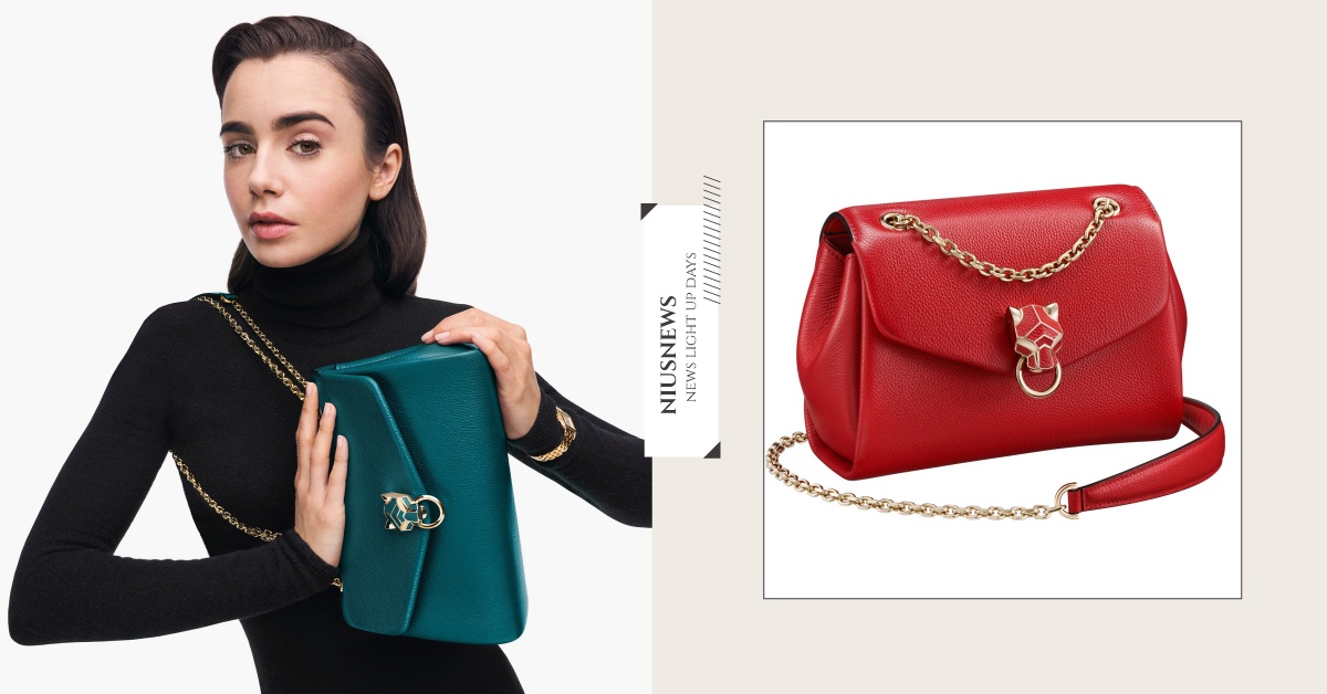 Cartier推新包！經典美洲豹躍上包扣，「豹首銜環＋澎澎鍊帶包身」色選超多！ Cartier、卡地亞、美洲豹、精品包包、豹首銜環、繽紛色