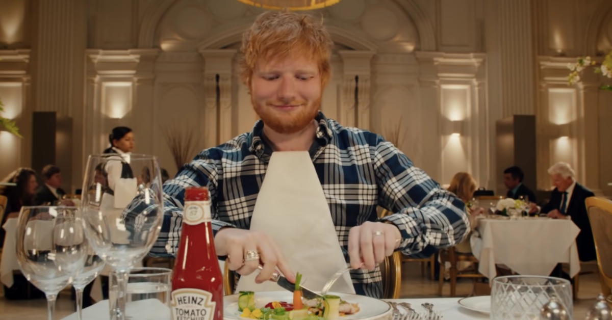 紅髮艾德毛遂自薦，這個創意你買單嗎？ 紅髮艾德、番茄醬