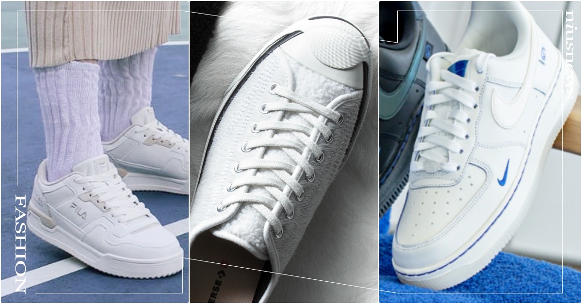 2022秋冬8雙「海鹽小白鞋」推薦！CONVERSE毛絨聯名鞋、VANS超美藍色 VANS小白鞋、FILA小白鞋、CONVERSE聯名、CONVERSE小白鞋、NewBalance小白鞋、NB505、2022小白鞋、2022白色球鞋、PUMA小白鞋、厚底球鞋推薦、BLACKPINK小白鞋同款、adidasOriginals小白鞋、ASICS小白鞋、adidas小白鞋、NIKE小白鞋、白鞋推薦