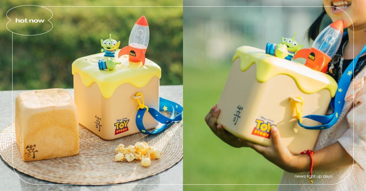 Sakimoto推「三眼怪爆米花桶」千元有找開賣！售價＋預購時間＋通路詳細整理 Sakimoto、三眼怪爆米花桶、玩具總動員、生吐司、嵜本SAKImoto Bakery