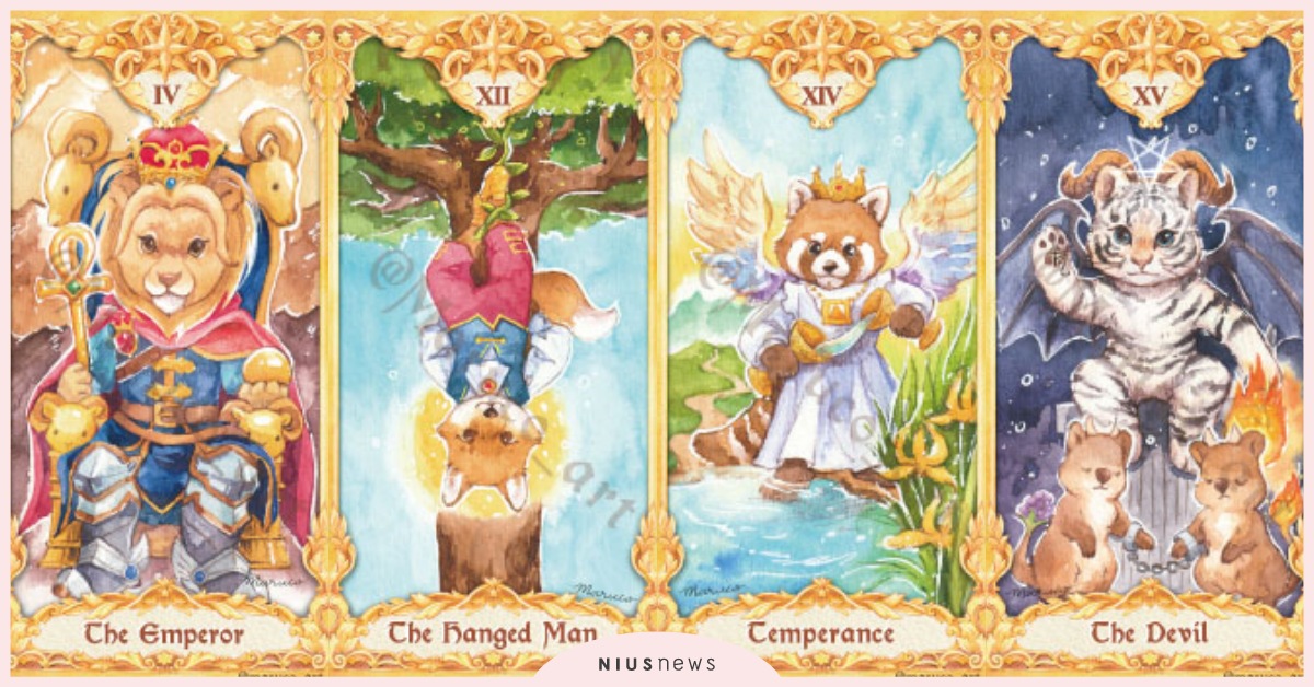 平時是小貓，伴侶被欺負化身霸氣獅子護主？測出你「為愛挺身而出」指數｜塔羅測驗 塔羅、塔羅牌、塔羅心測、塔羅占卜、愛情