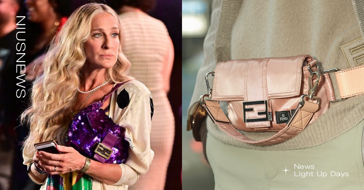 FENDI「Baguette包」聯手PORTER！推腰包、迷你包，蜜桃粉超可愛！ FENDI、Baguette、PORTER、聯名、腰包、25週年、限量包