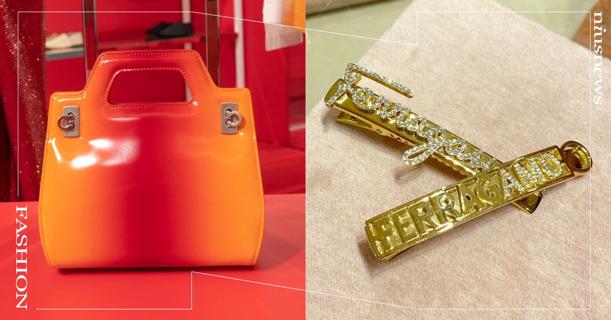 FERRAGAMO改標後全新系列！夕陽橘Wanda包、還有超美髮夾配件必收！ FERRAGAMO、更名、新logo、新任創意總監、Maximilian Davis