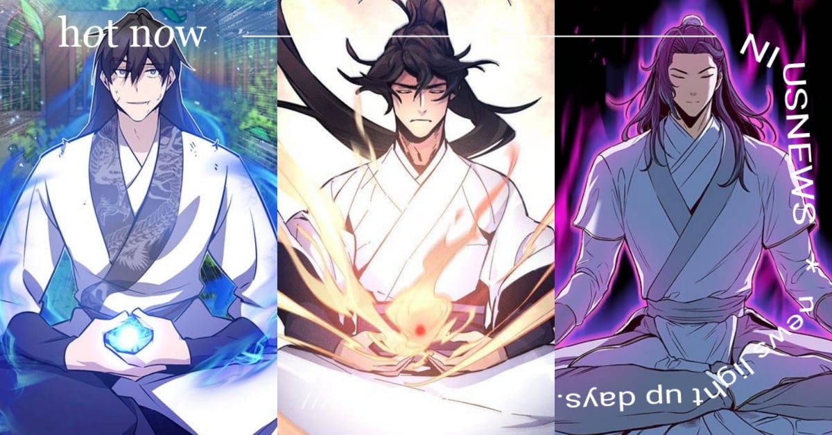 6部武俠網漫「武功顏值兼具」帥男主！《奈米魔神》全程開掛、《天魔玩家》贏在身材 LINEWEBTOON、武林至尊、奈米魔神、狂魔重生記、醉劍夜行、重生不良小教主、天魔玩家、頂尖名師百師傅