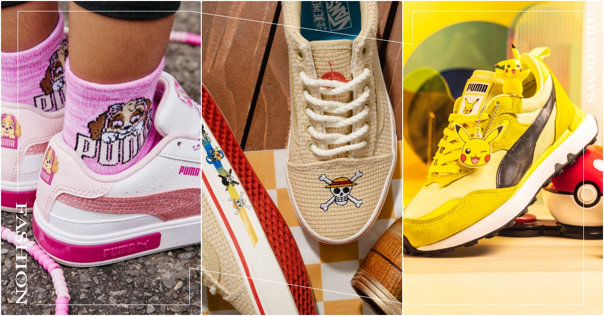 2022年4大「角色聯名童鞋」推薦！VANS航海王聯名、PUMA皮卡丘＆小火龍鞋 MOONSTAR冰雪奇緣、冰雪奇緣聯名童鞋、汪汪隊立大功童鞋、航海王童鞋、VANS航海王、PUMA聯名、PUMA皮卡丘、傑尼龜童鞋、精靈寶可夢聯名、精靈寶可夢童鞋、童鞋推薦、皮卡丘童鞋、小火龍童鞋、PUMA精靈寶可夢、皮卡丘聯名