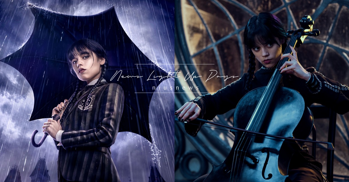 Netflix《星期三》獲好評！主創大讚女主珍娜奧蒂嘉「她的老靈魂就是星期三」 Netflix、星期三、Wednesday、美劇、珍娜奧蒂嘉