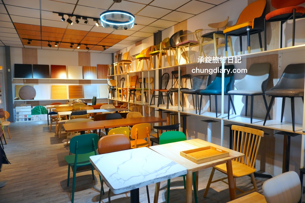 台中餐桌椅批發【綻呈營業用餐具餐桌椅專賣店】與「送餐機器人」旗艦展示。 