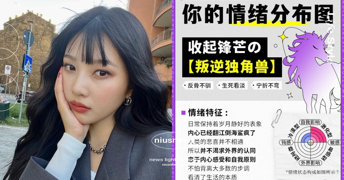 心理測驗「你的情緒分布圖」！8題測出你的情緒特徵與原則，再找出自己氣場超合小夥伴 心理測驗、性格解析、你的情緒分布圖、陸網心測、小紅書、情緒特質、交友關係