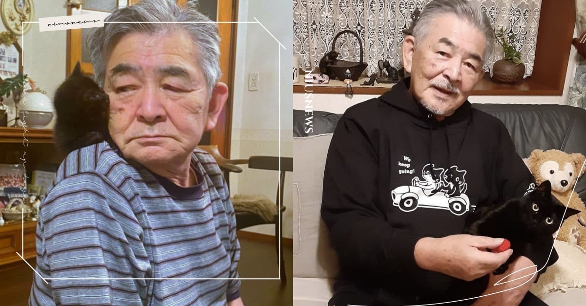 心軟收編小浪貓！傲嬌老爸原本「超嫌棄」一年後抱貓孫「笑到合不攏嘴」：真香 傲嬌老爸、黑貓、推特熱議、網紅貓、推特帳號介紹、可愛寵物、動物、毛孩、貓奴、鏟屎官、寵物新聞