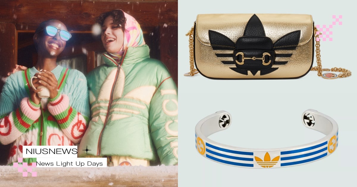 adidas×Gucci第二彈登場！漸層雙G提花包、粉嫩色夾克，飾品兩萬初入手！ adidas、Gucci、聯名、第二波、秋冬聯名、服裝、包包、飾品
