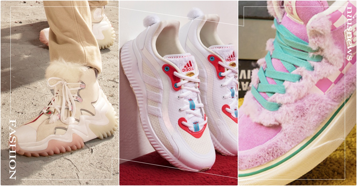 2023兔年5雙「兔兔絨毛球鞋」推薦！VANS粉紅兔毛毛鞋、adidas長兔尾巴 OnitsukaTiger兔年、NIKE兔年、絨毛球鞋推薦、兔毛球鞋、Converse兔毛鞋、鋸齒厚底帆布鞋、兔年球鞋、2023新春球鞋、2023新年球鞋、adidas兔年、PUMA新鞋、adidas新年、Converse新年