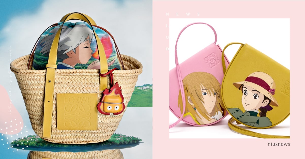 LOEWE×《霍爾的移動城堡》聯名！卡西法味道的蠟燭必收，售價、開賣日這天！ LOEWE、吉卜力、霍爾的移動城堡、聯名、宮崎駿、香氛、配件、包包