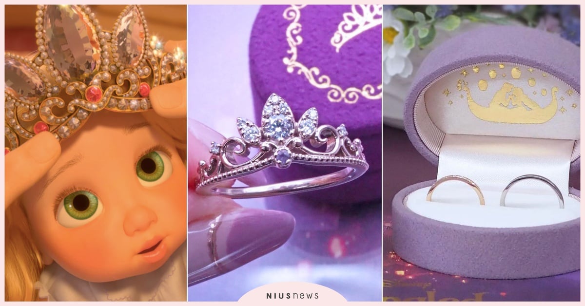 日牌聯名《魔髮奇緣》4款「樂佩公主婚戒」開賣！寶石皇冠神還原、2只拼出童話愛戀 日本SaintePure、迪士尼公主婚戒、迪士尼婚戒、魔髮奇緣婚戒、魔髮奇緣對戒、魔髮奇緣項鍊、魔髮奇緣聯名、樂佩婚戒、迪士尼聯名、迪士尼飾品、迪士尼公主聯名、樂佩聯名、樂佩飾品、SaintePure迪士尼公主