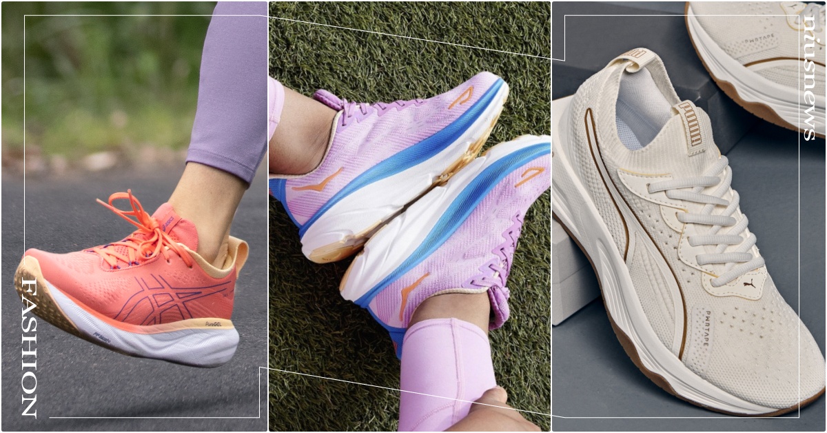 2023春夏5雙「冰淇淋色高甜跑鞋」推薦！HOKA草莓粉跑鞋、PUMA這雙撒金箔 PUMA訓練鞋、增高厚底鞋推薦、adidas跑鞋、ASICS跑鞋、PUMA跑鞋、HOKA跑鞋、慢跑鞋推薦、FILA跑鞋、粉嫩色跑鞋、女性機能跑鞋推薦