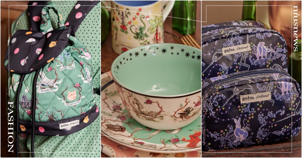 Cath Kidston《哈利波特》聯名開賣！「護法咒後背包＋禁忌森林杯子」現影 CathKidston哈利波特、CathKidston聯名、CathKidston台灣、哈利波特聯名、哈利波特茶杯、哈利波特包包、哈利波特衣服、哈利波特馬克杯、哈利波特茶具、禁忌森林、護法咒、哈利波特聯名居家物品
