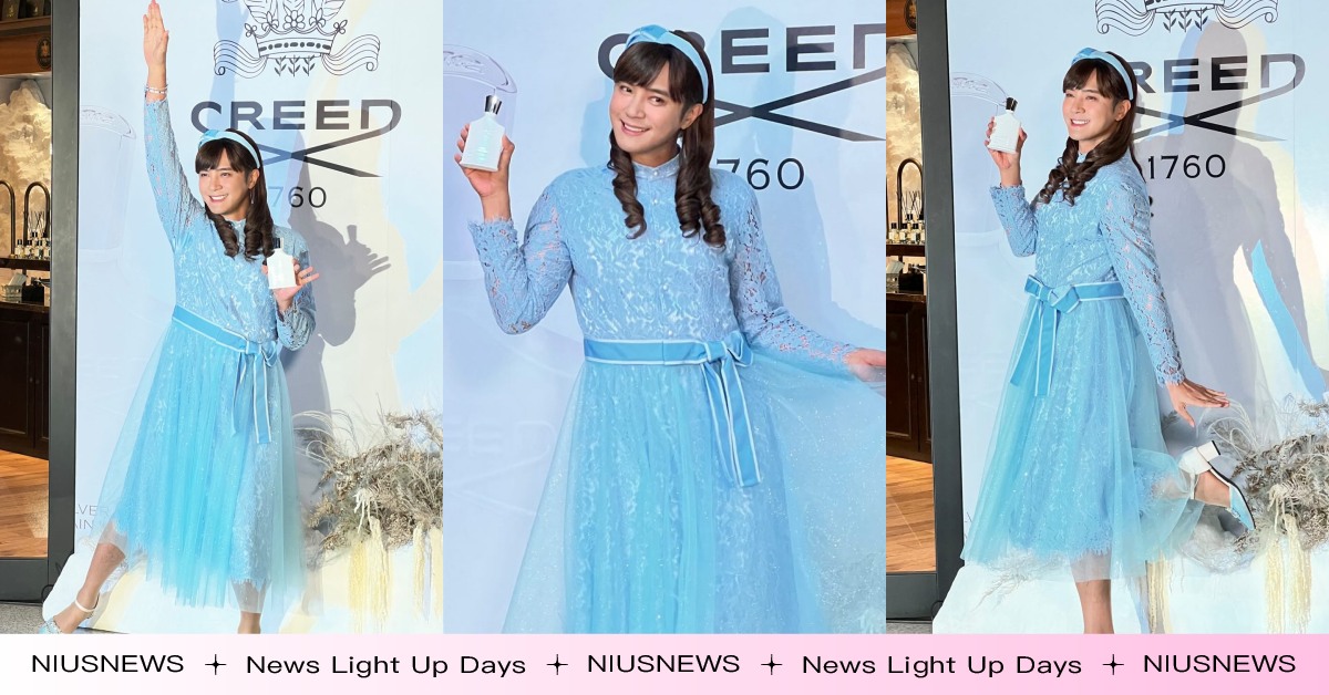  羅志祥胞妹朱碧石接下香氛大使！穿訂製服化身Elsa公主嬌喊：「最愛香草甜香！」 羅志祥、朱碧石、香氛大使、CREED