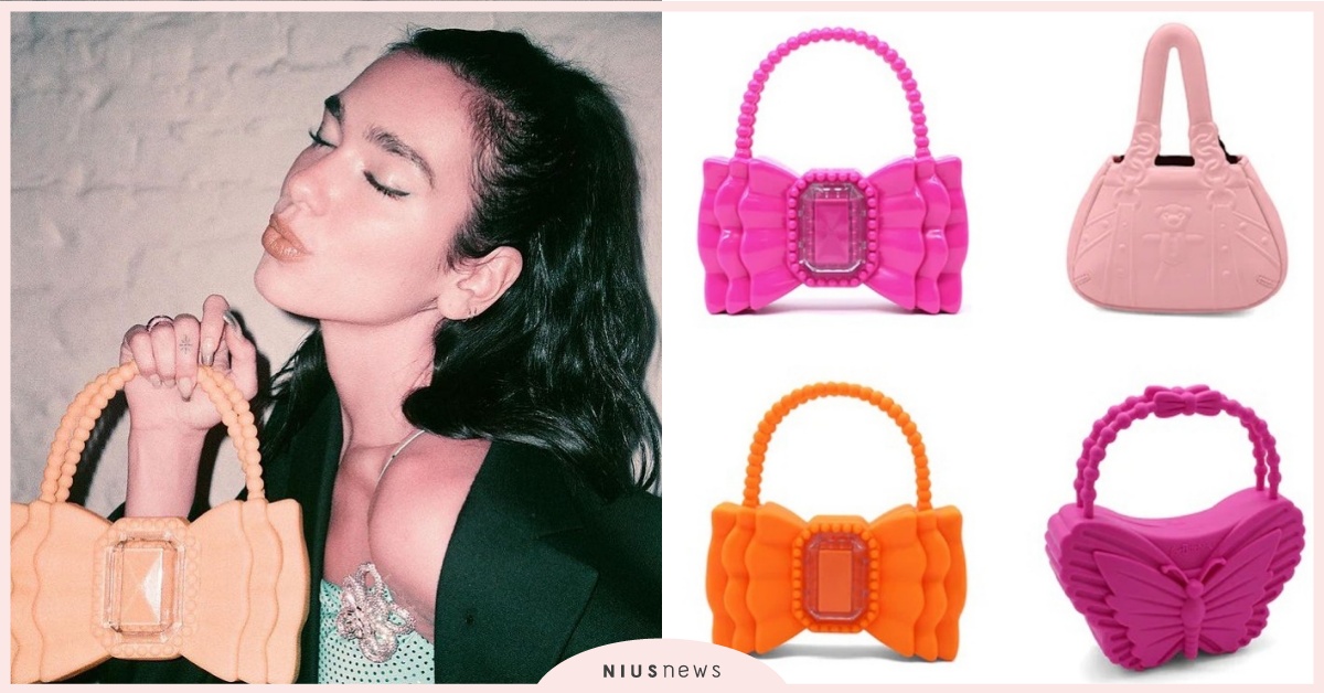 強尼戴普女兒、Dua Lipa搶當真人芭比曬包！Y2K「芭比風蝴蝶結手拿包」爆紅 ForBitches、Y2K、手拿包、Dua Lipa、Dua Lipa、芭比、Lily-Rose Depp