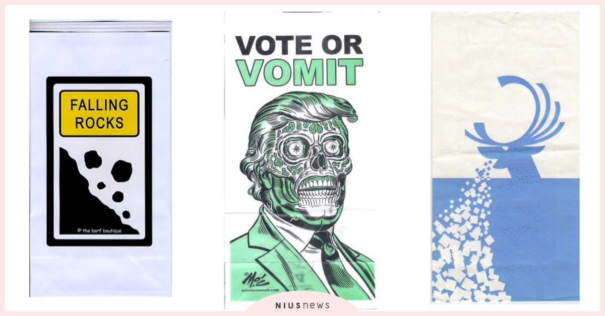 什麼不搜集搜「嘔吐袋」？小眾收藏家專收嘔吐袋還成立線上博物館，連太空人專用也有？ 嘔吐袋、Steve Silberberg、Air Sickness Bag Virtual Museum、設計、文化藝術、博物館