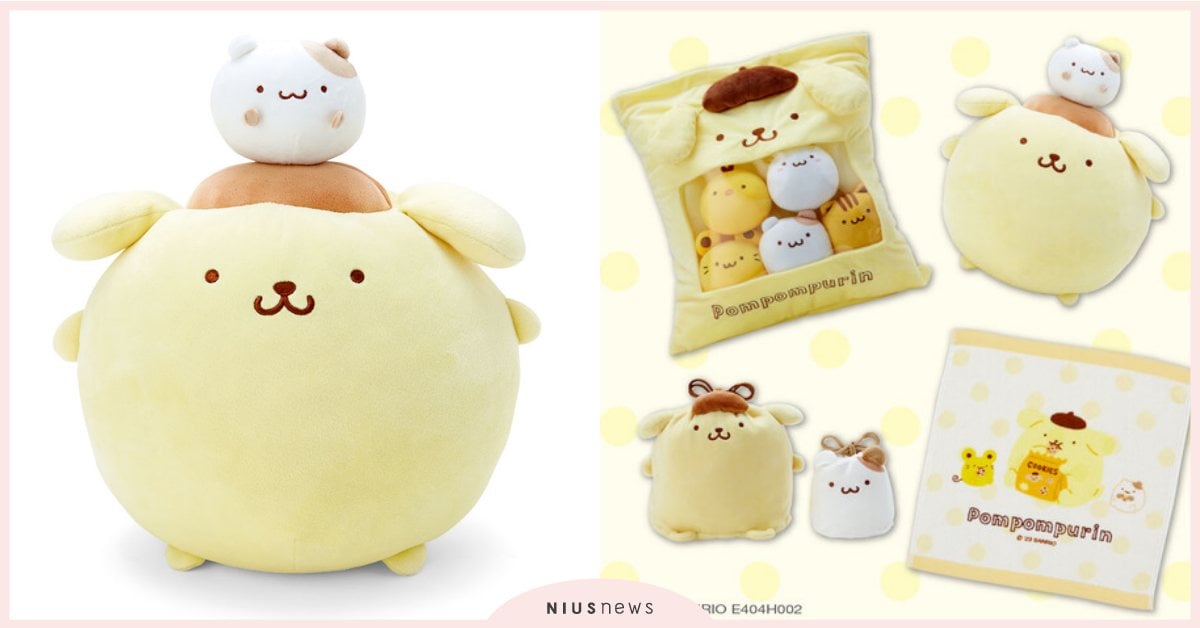 三麗鷗15款「圓滾滾布丁狗」生日週邊！肥嘟嘟抱枕、髮夾可愛炸，小夜燈必須擁有 三麗鷗、布丁狗、圓滾滾布丁狗、布丁狗周邊、布丁狗生日、Sanrio、ポムポムプリン