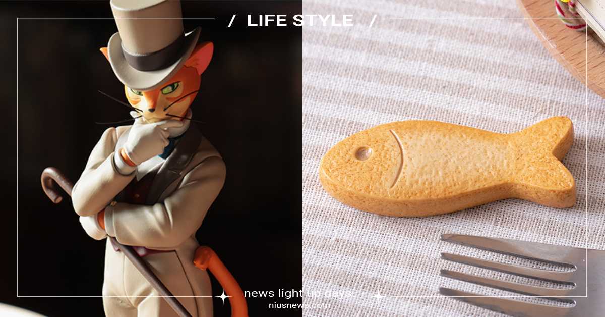 《貓的報恩》男爵實體化！等比例「音樂盒」帥姿超迷人、小春「魚餅乾」也還原！ 吉卜力、吉卜力動畫、貓的報恩、男爵、小春、貓咪事務所、男爵音樂盒、魚餅乾、貓咪、貓王國