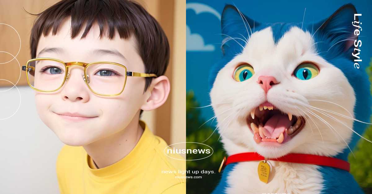 《哆啦A夢》5角色AI真人化！大雄＆靜香成超萌正太蘿莉、哆啦A夢竟變「尖叫貓」？ 哆啦A夢、哆啦A夢AI、哆啦A夢真人化、哆啦A夢AI真人化、AI真人化