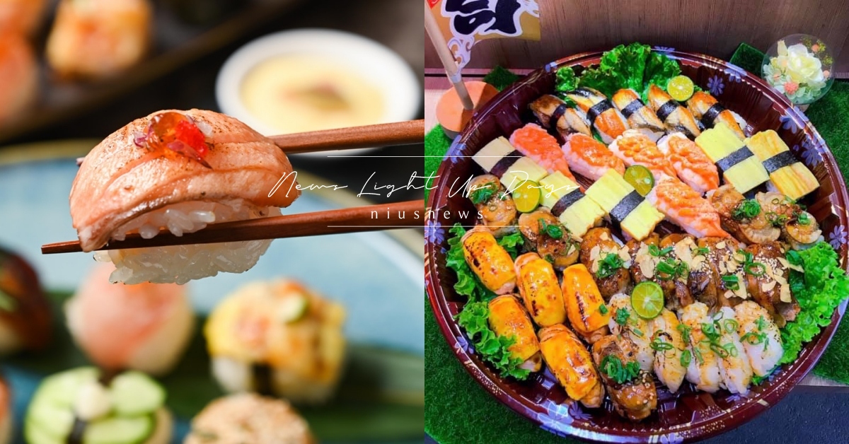 2023高雄6間平價壽司推薦！一和壽叔「手毬壽司」、倫壽司「炙燒大圓盒」聚餐必備 高雄、高雄美食、高雄壽司、日本料理、壽司