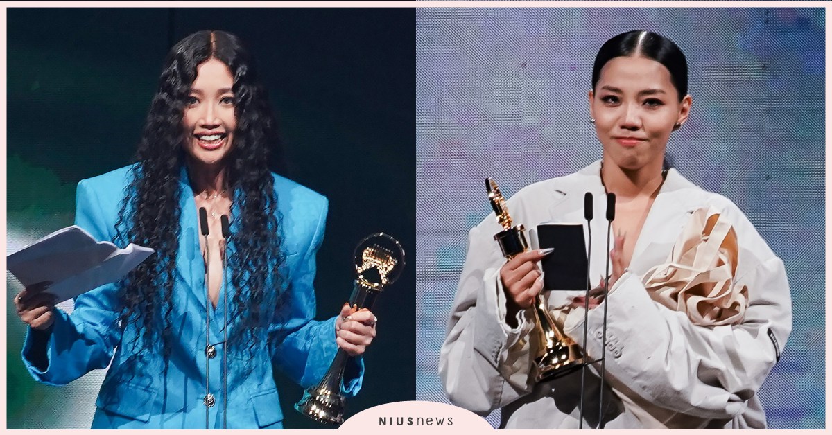 五度角逐首度封后！天生歌姬「ALIN」勇奪最佳女歌手、黑馬「洪佩瑜」敲響最佳新人 金曲獎、華語女歌手、徐佳瑩、洪佩瑜、郁可唯