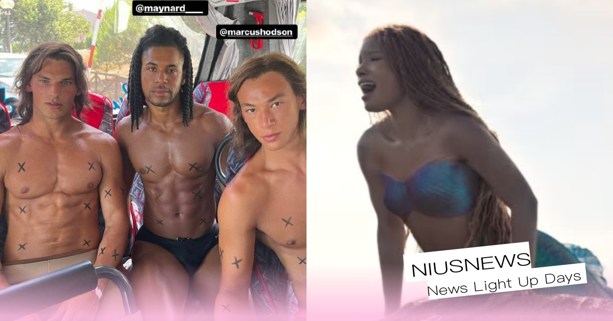 好養眼！迪士尼《小美人魚》真人版「美男魚」們合照曝光，網傻眼：愛麗兒幹嘛上岸啦 迪士尼、小美人魚、美男魚、小美人魚真人版、愛麗兒