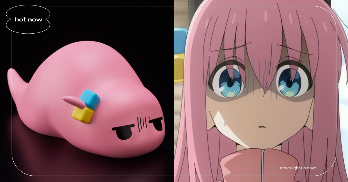 《孤獨搖滾》後藤一里「野槌蛇＆扁面蛸」模型開賣！粉紅不明物體出沒、表情細節神還原 日本、動漫、動畫、孤獨搖滾、團結Band、音樂番、顏藝、樂團、下北澤、社恐、邊緣人、CloverWorks、秋季、黑馬