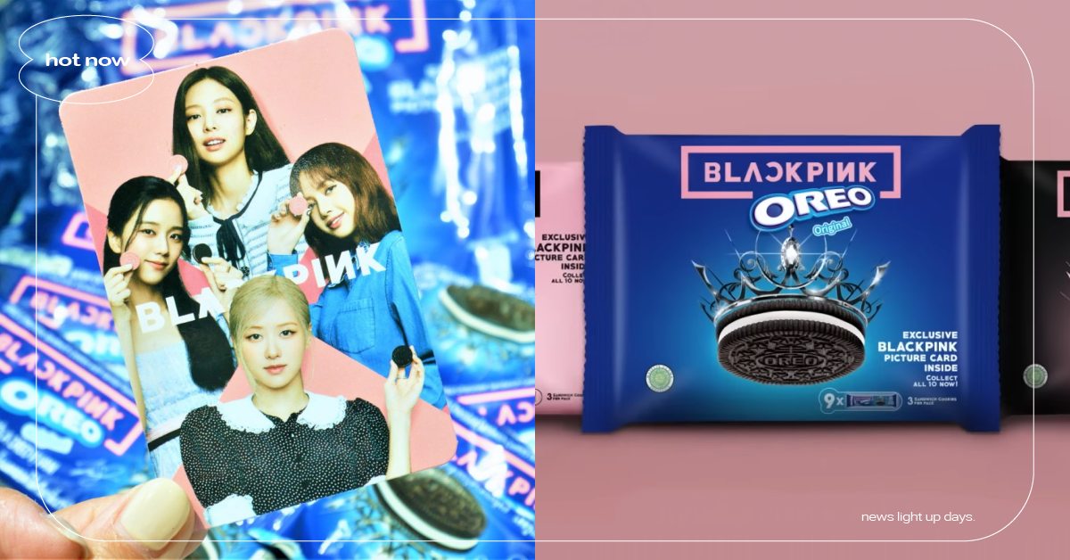小卡版BLACKPINK聯名OREO開賣！6000盒台北市限定販售，粉絲要搶要快 BLACKPINK、BLACKPINK聯名OREO、韓國聯名可可夾心粉紅餅乾、BLINK、OREOBLACKPINK、BLACKPINK台灣、Rose、Lisa、Jisoo、Jenny