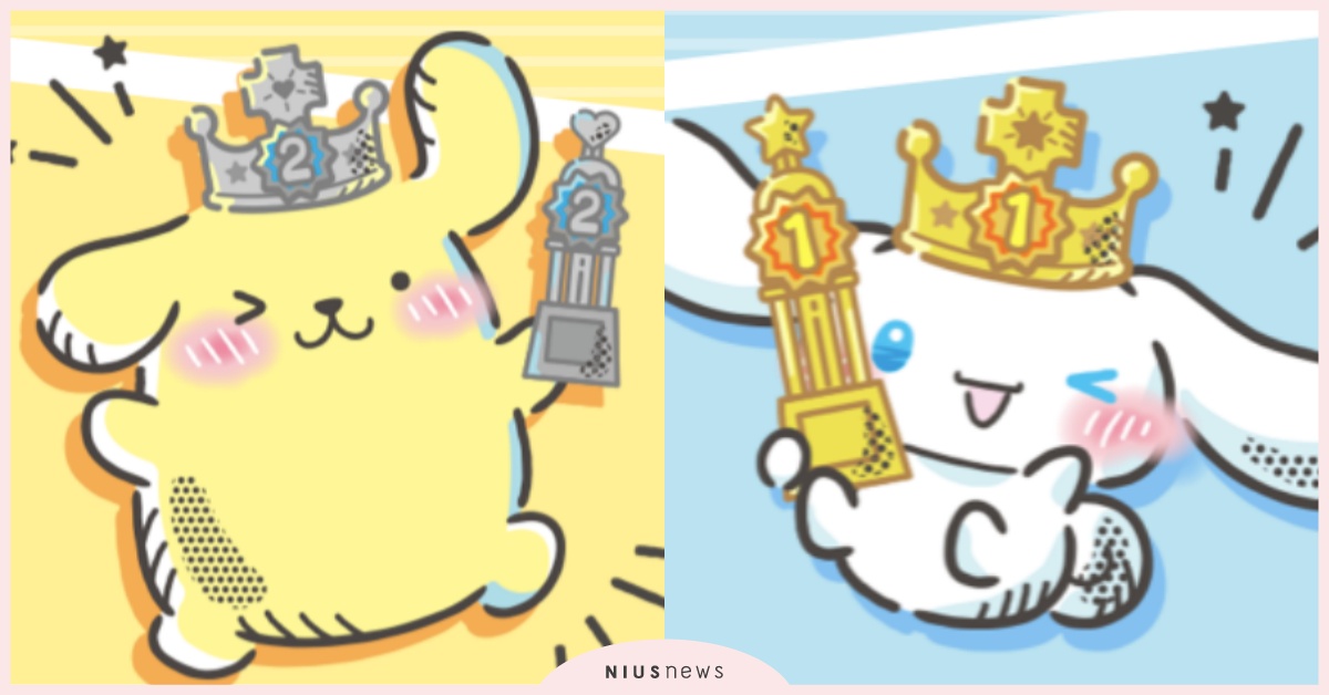 2023年三麗鷗肖像大賞！台灣人最愛的是「他」，世界冠軍大耳狗蟬聯4屆 三麗鷗、2023三麗鷗肖像大賞、大耳狗、喜拿狗、布丁狗、酷洛米、帕恰狗、美樂蒂、Hello Kitty、蛋黃哥、雙星仙子