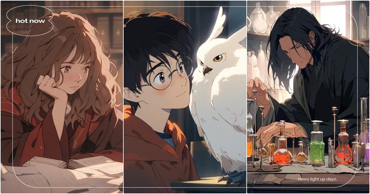 《哈利波特》穿越進吉卜力！妙麗、馬份、多比12角色變「宮崎駿版」，石內卜帥照超神 宮崎駿、吉卜力、迪士尼吉卜力、哈利波特影城、吉卜力哈利波特、哈利波特宮崎駿、宮崎駿Ai、哈利波特Ai、Ai變臉、Ai動畫、妙麗榮恩吉卜力、石內卜吉卜力