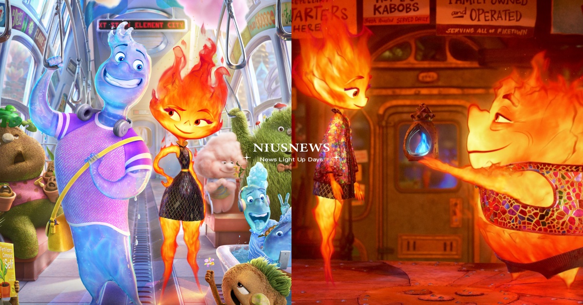 《元素方城市》推薦必看7原因！暖心治癒故事搭配迷人世界觀，大玩元素諧音梗笑翻觀眾 元素方城市、元素方城市劇情、元素方城市影評、元素方城市好看嗎、迪士尼、皮克斯、小炎、水弟、Disney、