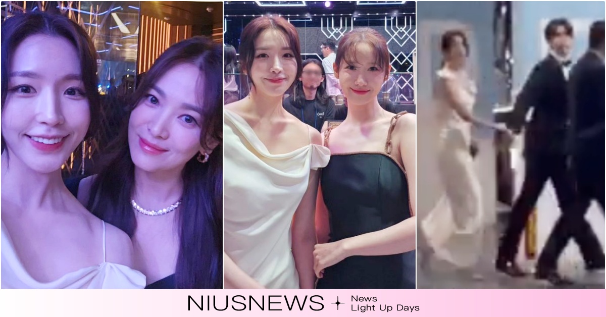 自拍宋慧喬＋緊貼潤娥！《換乘戀愛2》海恩「8大咖後台合照」爆熱議，牽賢圭下班被拍 海恩賢奎頒獎典禮、海恩賢奎青龍獎、海恩宋慧喬、海恩賢奎合照、海恩IG