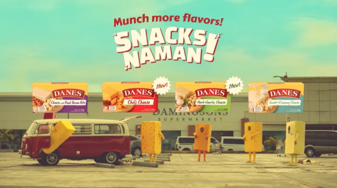 四塊起司在停車場，發現彼此長得很像 'Origin' 、GIGIL for Danes Cheese、GIGIL TV