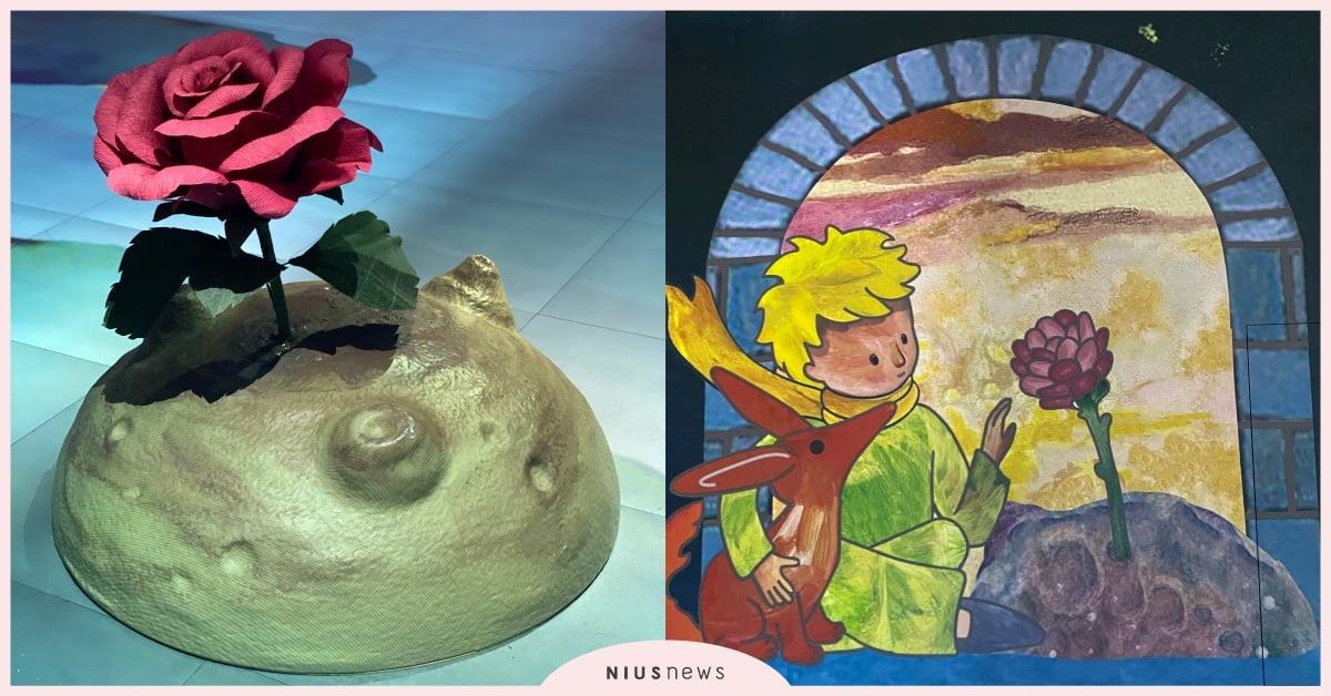 《小王子沉浸式光影繪本特展》14大亮點！只有18天，限量商品＋票價地點總整理 小王子沉浸式光影繪本特展、小王子展、台北101 双融域、Steven Choi