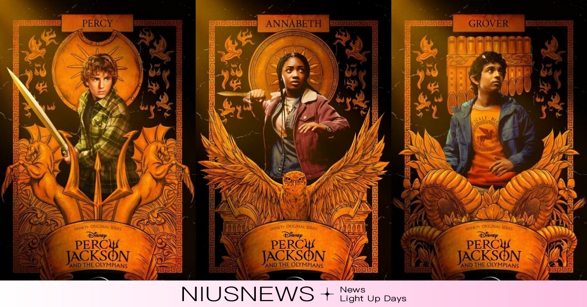 《波西傑克森》影集版角色海報公開！原作者曾砲轟電影：我的心血被東改西改 迪士尼、Disney＋、冒險、奇幻、波西傑克森