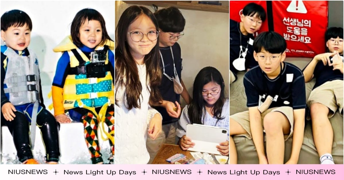 《超人回來了》下車10年「秋小愛＋三胞胎＋智蘊同框聚會」對比照曝！爆：互相認不得  超人回來了秋小愛、秋小愛媽媽、超人回來了大韓民國萬歲、嚴泰雄智蘊、超人回來了智蘊