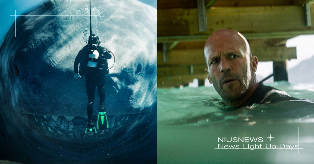 傑森史塔森《巨齒鯊2》超刺激5看點！史前巨獸海陸通殺、挑戰大銀幕最驚悚吃播 巨齒鯊2、傑森史塔森、Meg 2: The Trench、巨齒鯊、The Meg、Jason Statham、吳京、蔡書雅