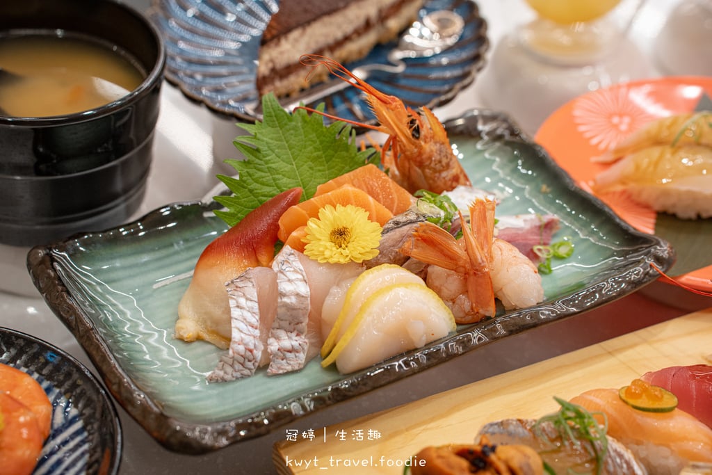 銅板價生魚片壽司加一！松山區迴轉壽司推薦，海鮮控先筆記，松山區平價日本料理推薦 